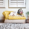 thumbnail image 4 of Moots Cleopatra Pet Chaise Lounge Bed Elegant Metallic Gold, Medium, 4 of 9