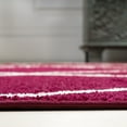 thumbnail image 5 of JONATHAN Y SUPERSOFT 2 x 8 Runner Rug, Cole Minimalist Diamond Trellis - Red/White, SEU102I-28, 5 of 9