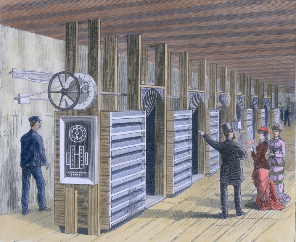 The Dynamo Room In The First Edison Electric Lighting Station At Pearl