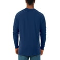 thumbnail image 4 of Fruit of the Loom Men's Soft Long Sleeve Lightweight Crew Neck T-Shirt - 2 Pack, Sizes S-3XL, 4 of 6