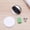 E, variant on Door Stoppers, Self Adhesive Floor Door Stops No Drill White Door Stopper for Bottom of Door with Rubber Bumper Wall Protector, Dome Shaped