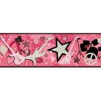 Chesapeake Blondie Pink Rock Star Toss Border