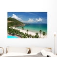 thumbnail image 1 of Beach Scene Wall Mural by Wallmonkeys Peel and Stick Graphic (48 in W x 32 in H) WM263102, 1 of 4