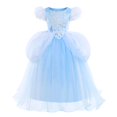 thumbnail image 1 of Vestido de princesa de hadas, disfraz de cenicienta, disfraz de cumpleaños, vestidos para niñas pequeñas, traje de encanto, vestido de fantasía para carnaval Fivean unisex, 1 of 2