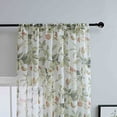 thumbnail image 3 of Printed Blackout Curtains 100X200Cm Linen Style Multicolor 2Pcs for Window Home Decor, 3 of 8