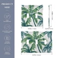 thumbnail image 3 of Tropical Palm Tree and Leaves Light Switch Plate Covers 2 Gang Wall Plate Plastics Outlet Covers for Kitchen Home Office Decor, 3 of 8
