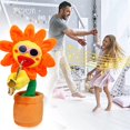 thumbnail image 2 of Toy 120 Songs Singing And Dancing Flower With Saxophone Plush Funny Electric Toy, 2 of 3