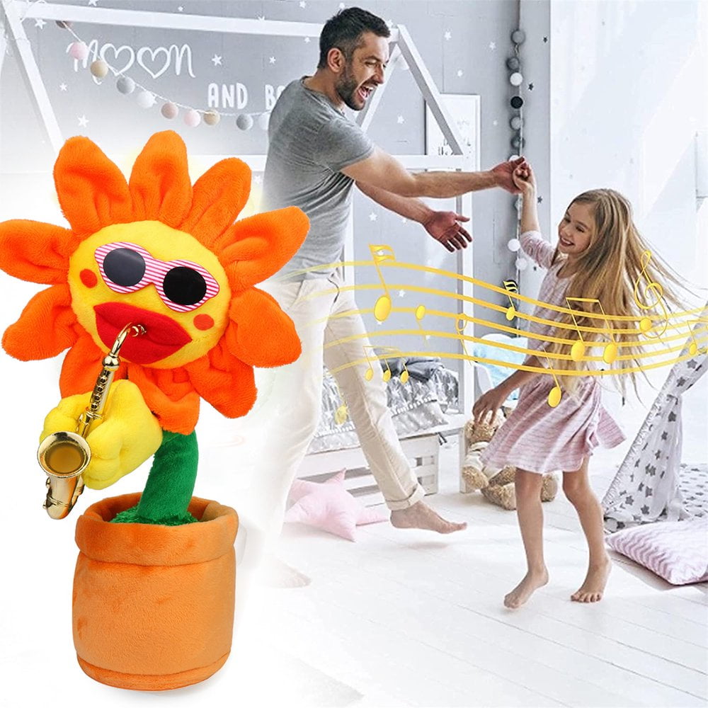 Dancing saxophone flower deals