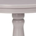 thumbnail image 3 of SAFAVIEH Vivienne Classic Solid Round Top Side Table, Quartz Grey, 3 of 5