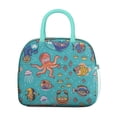 thumbnail image 2 of Reusable Crab Lnsulated Lunch Bag for Women & Men-Leakproof Water-Resistant Cooler Tote,Large Capacity(10.6x8.7x6.3in)for Work,Office,Travel,Picnic,Beach., 2 of 7