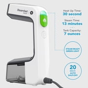 Steamfast VALET Handheld Garment Steamer, 800W, 30-Second Heat-Up, Automatic Shut-Off, 7-oz Tank, Travel Size