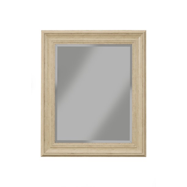 Elegant Antique White Wall Mirror