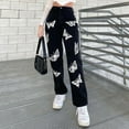 thumbnail image 2 of Uqiangy Jeans Extensibles pour Femmes Jeans Droits pour Femmes Jeans Amples Femmes Jeans Amples Grande Taille Jeans Amples Grande Taille Femmes Jeans Amples pour Femmes Grande Taille Noir TG, 2 of 8