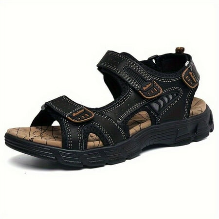 

Men s Sandals Arch Support Casual Leather Summer Outdoor Beach Fisherman Sandals