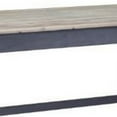 thumbnail image 5 of Benjara Farmhouse Wooden Coffee Table with Open Shelf and Turned Legs, Gray, 5 of 5