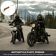 thumbnail image 3 of Kit de 10 resortes universales para pata de cabra de motocicleta, resorte de reparación de pedal de freno, resorte de retorno de caballete lateral para accesorios de motocicleta y motocross, 3 of 7