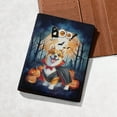 thumbnail image 5 of Happy Halloween Vampire Corgi BOO with Pumpkins Fun and Spooky Travel Passport Wallet Welsh Corgi Dog Lover Gifts Idea PU Leather Passport Holder Cover - 00018, 5 of 5