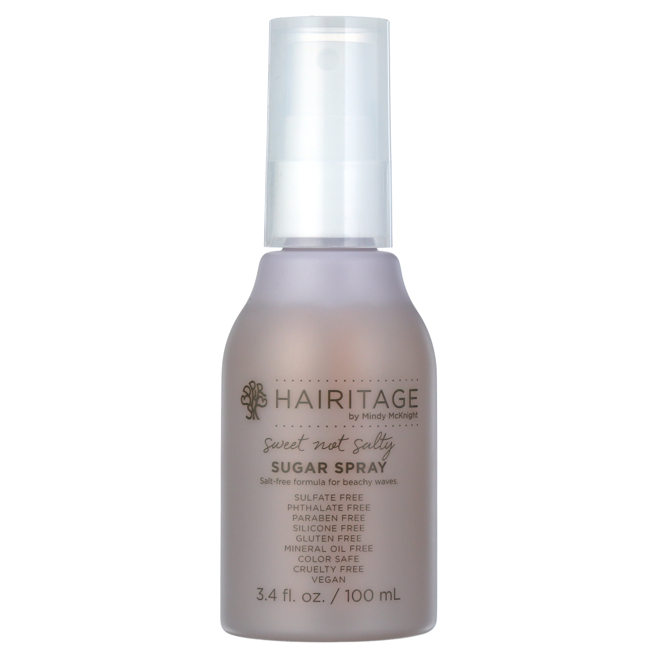 Hairitage Sweet Not Salty Sugar Texturizer Spray | Hair Styling Product for Women & Men, 3.4 fl oz