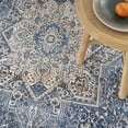 thumbnail image 6 of Nourison Vintage Home Bohemian Blue 3'9" x 5'9" Area Rug (4x6), 6 of 8