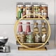 thumbnail image 5 of Organizadores de Cosméticos para Baño de 2 Niveles Xihbxyly Acero Al Carbono Uso General, 5 of 6