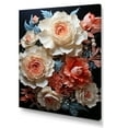 thumbnail image 2 of Designart "Dreamlike Minimalist Carnation Blooms" Carnations Wall Art Prints, 2 of 7
