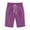 B-Purple, variant on Lovskoo Women's Linen Summer Shorts Solid Color Fashion High Waisted Drawstring Short with Pocket White