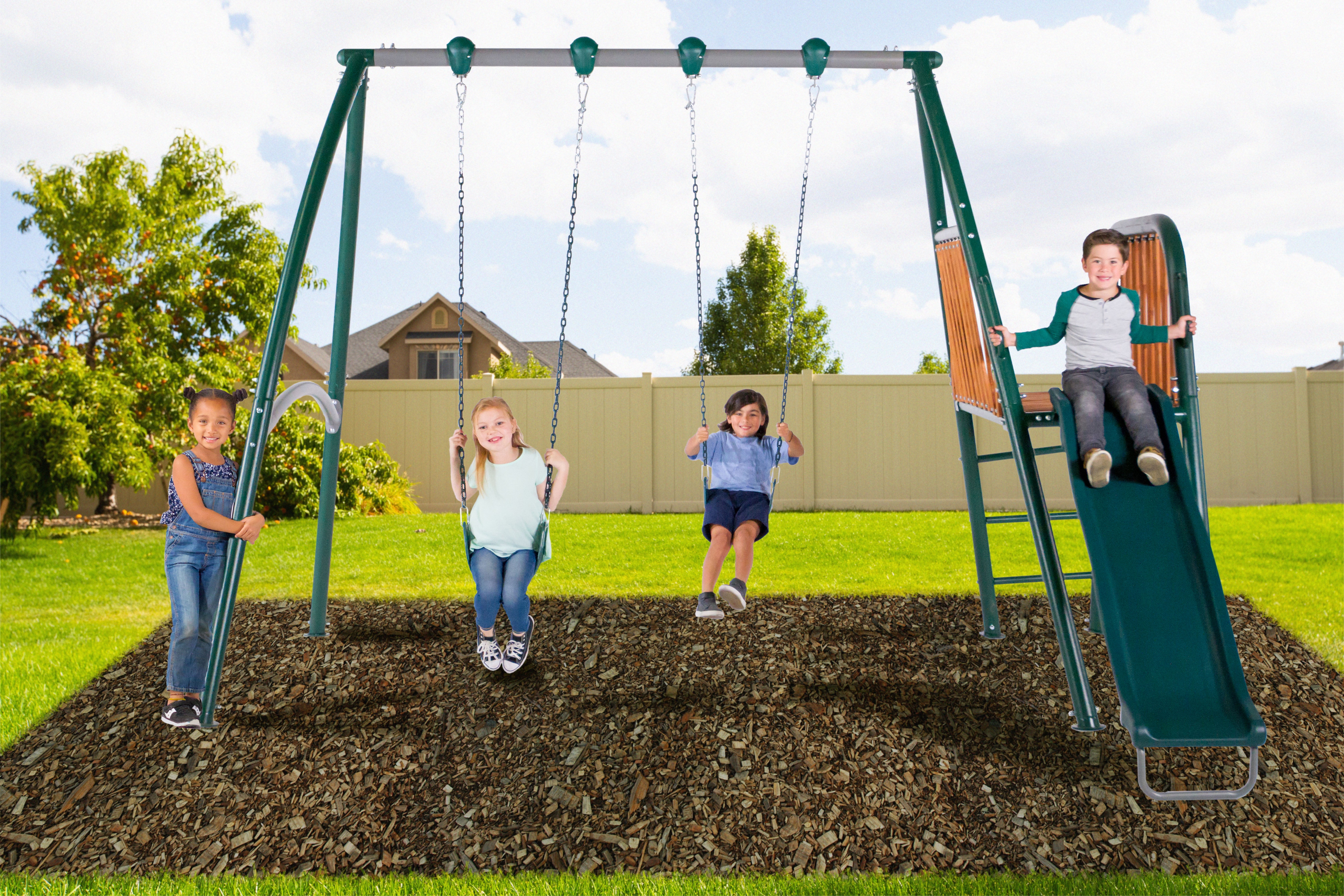 Sportspower Alta Oaks Metal Swing Set (Box 2 of 2)