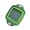Green Square, variant on Round Square Foldable Silicone Colander Fruit Vegetable Washing Basket Strainer Collapsible Drainer Handle Kitchen Bar Tools