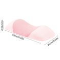 thumbnail image 3 of Clearance & Promo,Memory Foam Lumbar Support Pillow Ergonomic Backrest Cushion for Comfortable Sleep and Better Posture Christmas Toys|cotton,Pink,Vsgery, 3 of 7