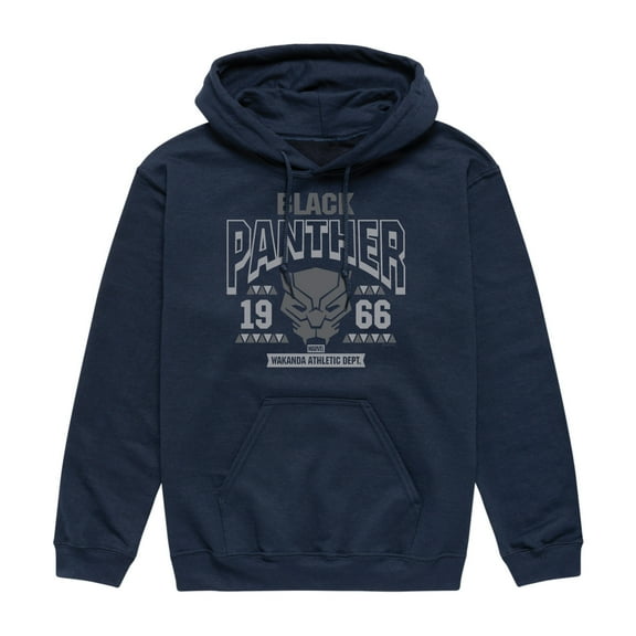 Marvel - Black Panther Collegiate - Men's Long Sleeve Fleece Pullover Hoodie