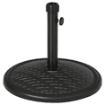 thumbnail image 1 of Outsunny Base de Parasol de Patio 31 Lb Support de Parasol de Marché Extérieur en Béton, 1 of 10
