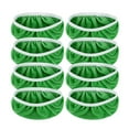 thumbnail image 1 of Kearding Cabezal de repuesto para fregonas planas, fácil de instalar y reemplazar, color verde, 8 Uds., para almohadilla de microfibra Suministros de limpieza para el hogar, 1 of 6