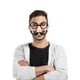 thumbnail image 4 of Gafas divertidas de payaso, gafas de nariz grande y barba, accesorios de vestir para Halloween, 4 of 5