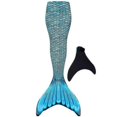 thumbnail image 1 of Cola de Sirena Infantil Sostenible para Nadar con Monoaleta - Verde, 1 of 5