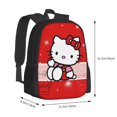 thumbnail image 7 of Hello Kitty Backpack Bookbag Casual Daypack Travel Backpacks for Work Hiking Camping, 7 of 7