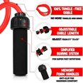 thumbnail image 2 of Cuerda para saltar con peso, PVC macizo de 10 mm de diámetro para crossfit y boxeo, cuerda para saltar pesada con asas de agarre de espuma acolchadas antideslizantes con memoria, 2 of 5