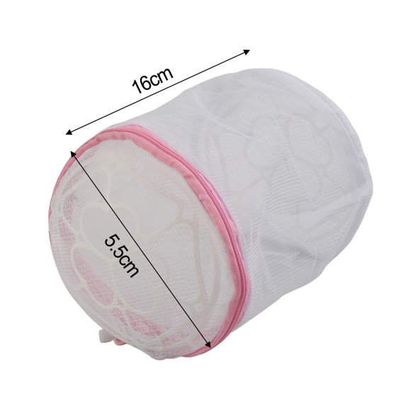 AFQH 1pc Washing Machine Underwear Cleaning Bag Bra Dedicated Nursing Mesh Laundry Bags Lingerie Zippers Storage Pouch Home Organizer