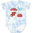 thumbnail image 3 of Inktastic I Love My Yaya to the Moon and Back Boys or Girls Baby Bodysuit, 3 of 5