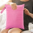 thumbnail image 2 of 4PCS Wet Bags Set, Double Zipper Waterproof Nappy Bag, 11.8" x 15.7", Swim Wet Bags with Handle, Reusable Wet Dry Bags for Cloth Nappies, Travel, 2 of 5