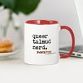 thumbnail image 3 of CafePress - Queer Talmud Nerd Mugs - 11 oz Ceramic Mug - Novelty Coffee Tea Cup, 3 of 4