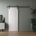 thumbnail image 2 of Barn Door 32 x 80 inches | SELECT 1119 White | 6.6FT Rail Track Heavy Hardware Set | Solid Panel Interior Doors, 2 of 5