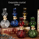 thumbnail image 2 of Lámpara de queroseno de cristal vintage para exteriores, luz de noche para acampar, adornos para sala de estar y dormitorio, lámparas de lujo, 2 of 5