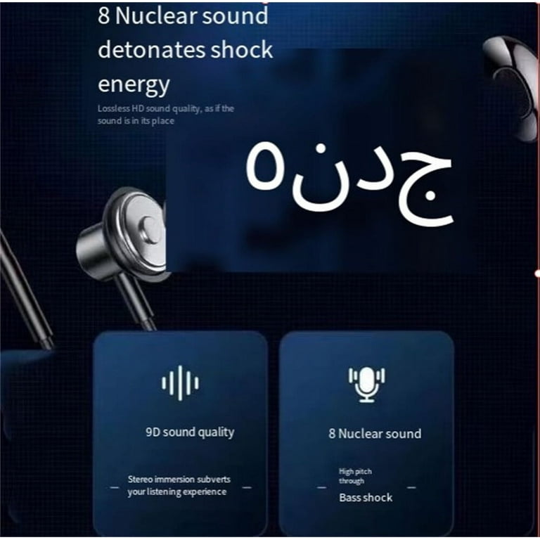 Neckband Bluetooth Headphones, Around The Neck Headphones 8H+ Playtime, Bluetooth  Headsets with Call Vibration, Wireless Earbuds+Noise Isolation/Built-in  Mic/IPX7 Waterproof,Green