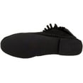 thumbnail image 2 of Minnetonka Women's Back Zipper Bootie,Black,5 M US, 2 of 7