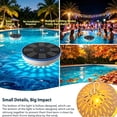 thumbnail image 4 of Remote Control RGB Solar Floating Lamp, 5.51in IP68 Waterproof Pool Light, Multi Color Changing Decor Light for Backyard Pond Lawn Party Decoration, 4 of 7