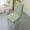 Green, variant on SHIMELE Elastic Dining Chair Covers Half Round Stool Protector Seat Cushion with Backrest for Ultimate Furniture Protection – Soft Stretchy Material, Machine Washable, Durable & Secure Fit