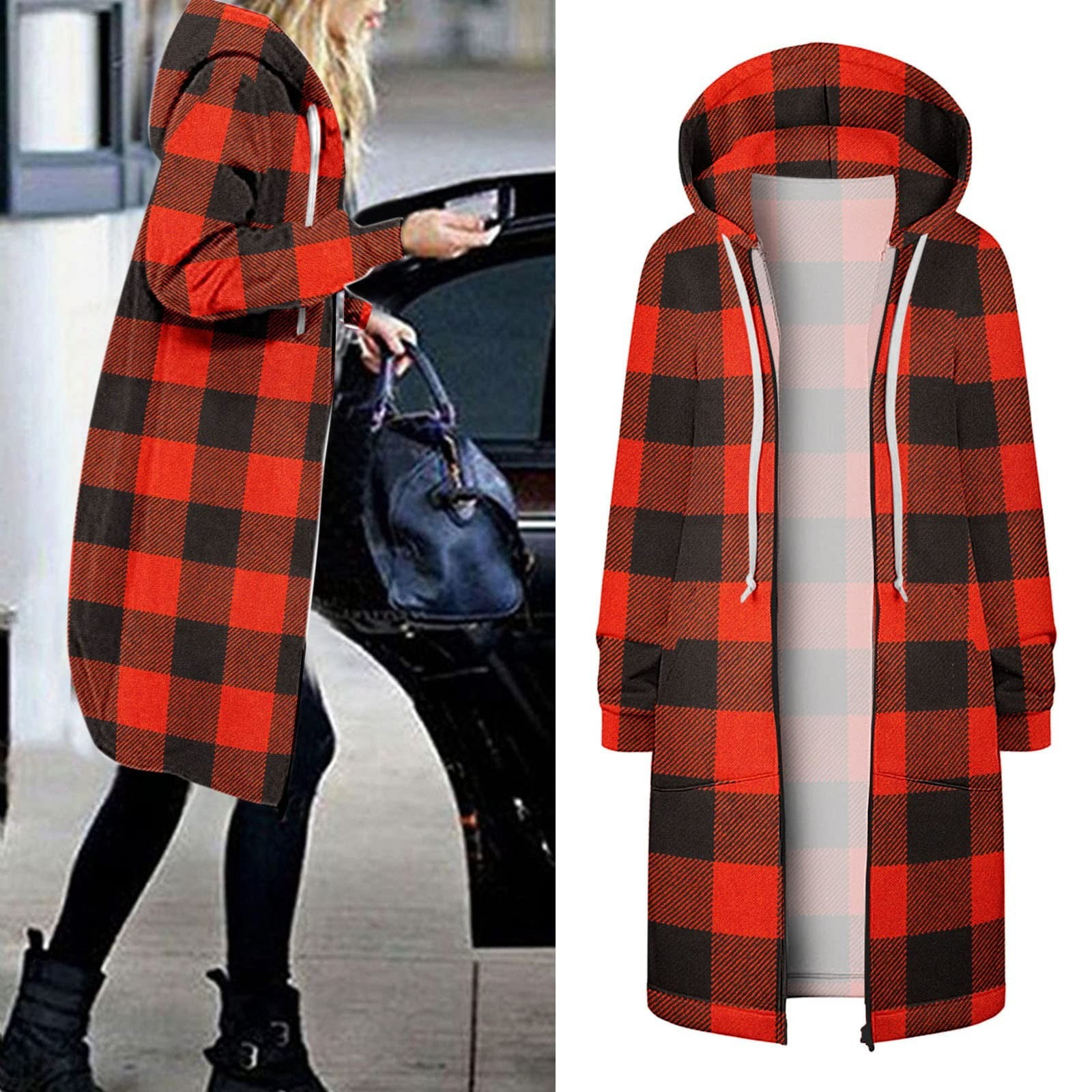 Verugu Winter Jackets for Women, Women's Oversized Winter Warm Coats