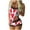 B-White, variant on Xmyrz Valentine's Day Two Piece Pajama Set For Women Attractive Tank Top Shorts Set Recreation Print Trendy Classic Loose Heart Lace Sleepwear Pj Outfit Sets
