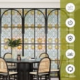 thumbnail image 3 of Homease 44 cm x 120 cm Geometric Decorative Frosted Window Film, 3 of 7
