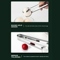 thumbnail image 5 of Gumesh 2 Pc Stainless Steel Egg Tongs, Spring-Loaded Boiled Egg Claw Lifter for Serving, Salad, Pickles & Olives, Non-Slip Grip for Kitchen, Catering & Restaurant, 5 of 9